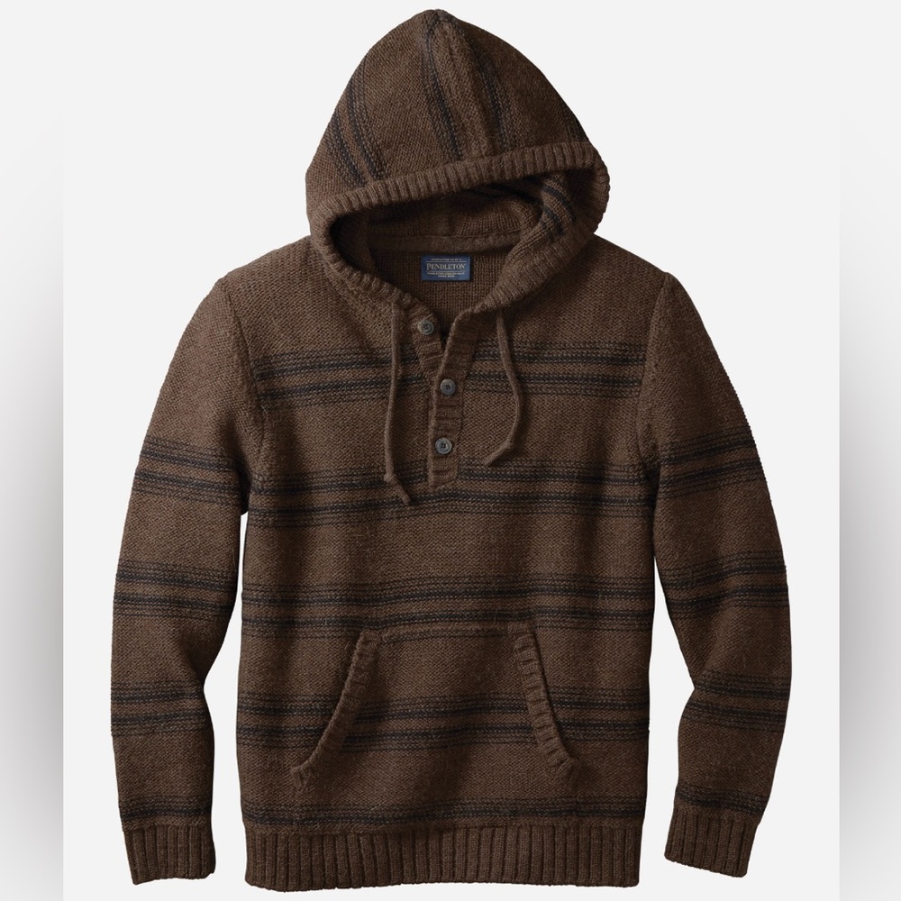 Men’s Pendleton Alpaca Hoodie. NWT. Sz Lg.
